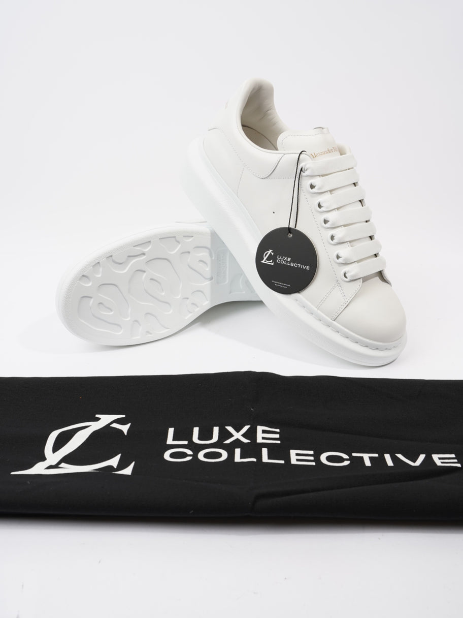 Alexander McQueen Oversized Sneakers White Leather EU 40 UK 6 Image 10