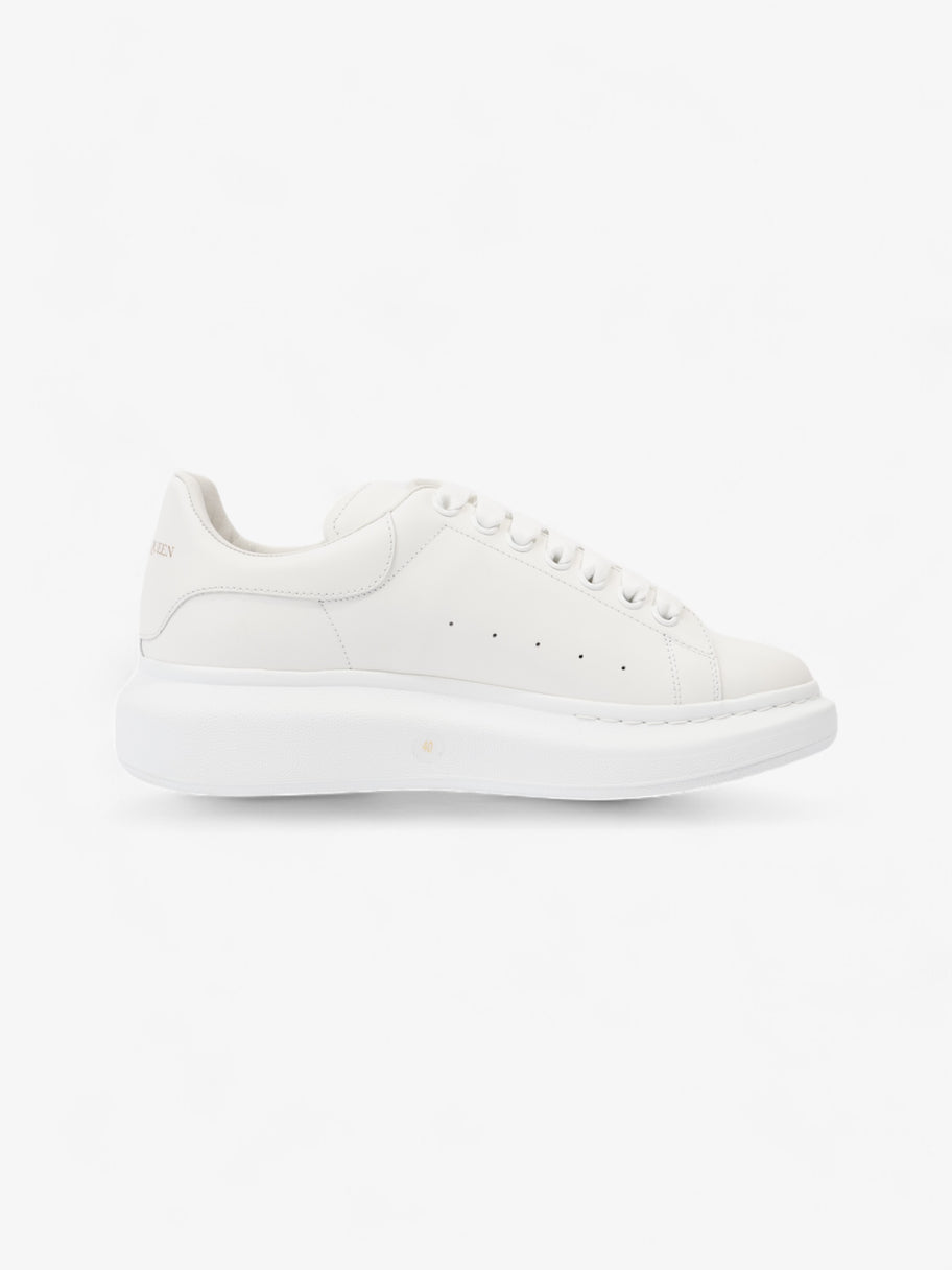 Alexander McQueen Oversized Sneakers White Leather EU 40 UK 6 Image 4