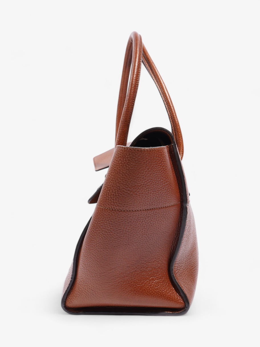 Mulberry Bayswater Brown Grained Leather Large Image 3