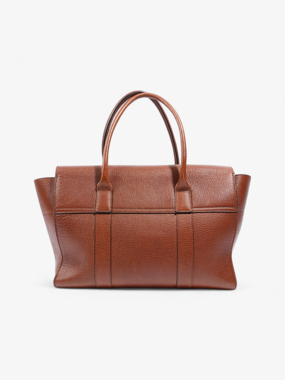 Mulberry Bayswater Brown Grained Leather Large Image 4