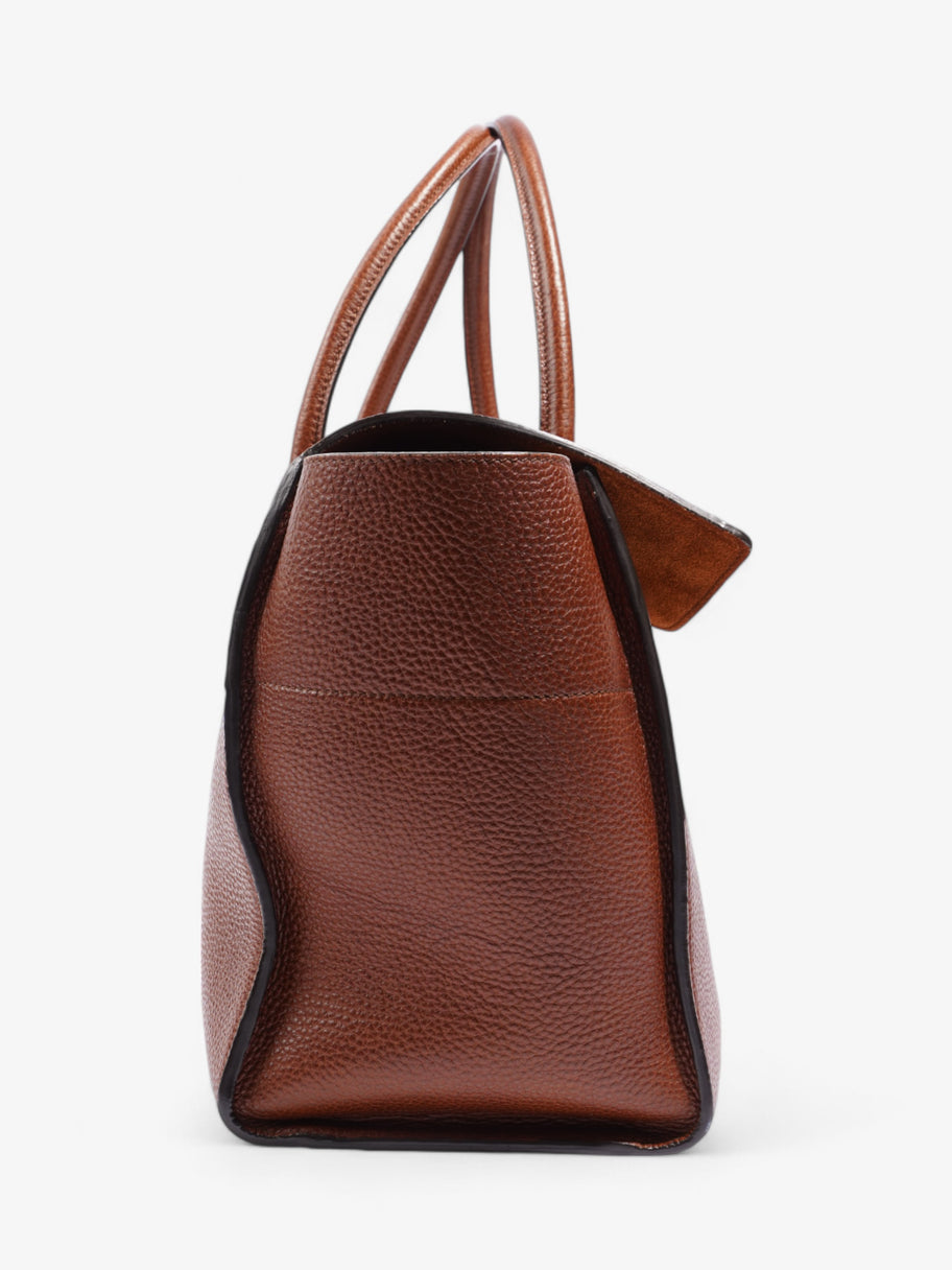 Mulberry Bayswater Brown Grained Leather Large Image 5