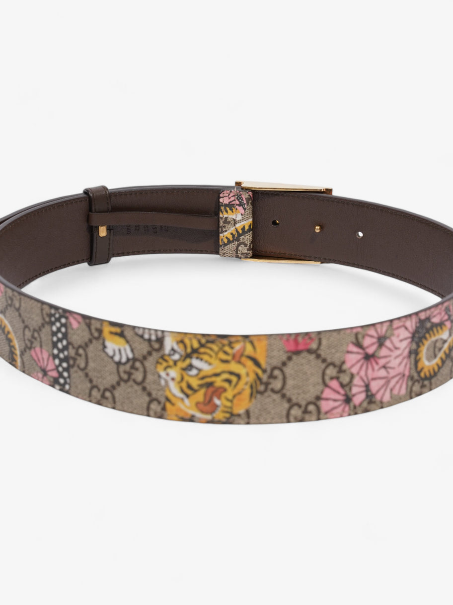 Gucci Buckle Belt Supreme / Bloom Coated Canvas 80cm 32