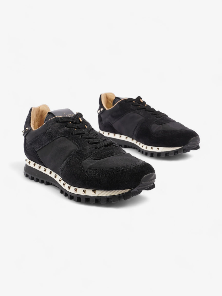 Valentino Rockstud Runner Black Camo /   Suede EU 37.5 UK 4.5 Image 2