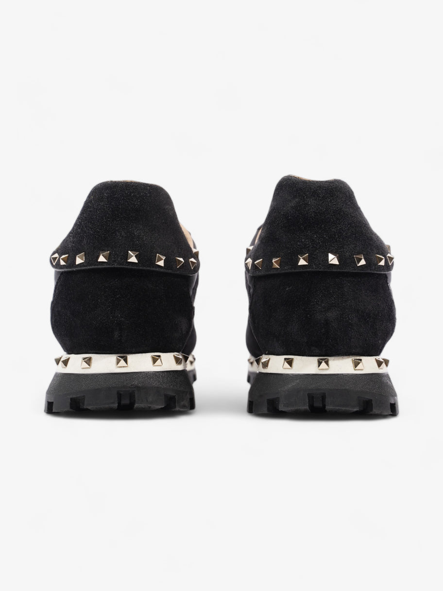 Valentino Rockstud Runner Black Camo /   Suede EU 37.5 UK 4.5 Image 6