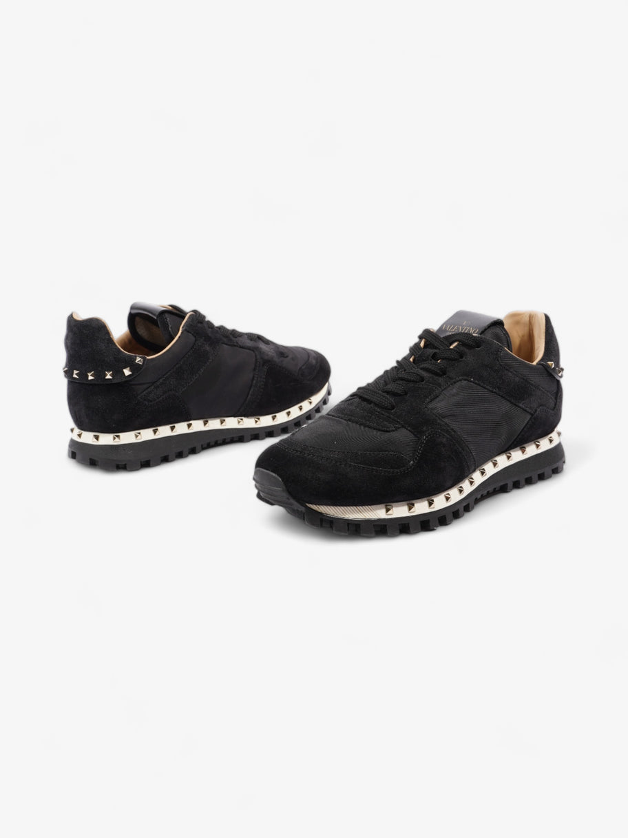 Valentino Rockstud Runner Black Camo /   Suede EU 37.5 UK 4.5 Image 9