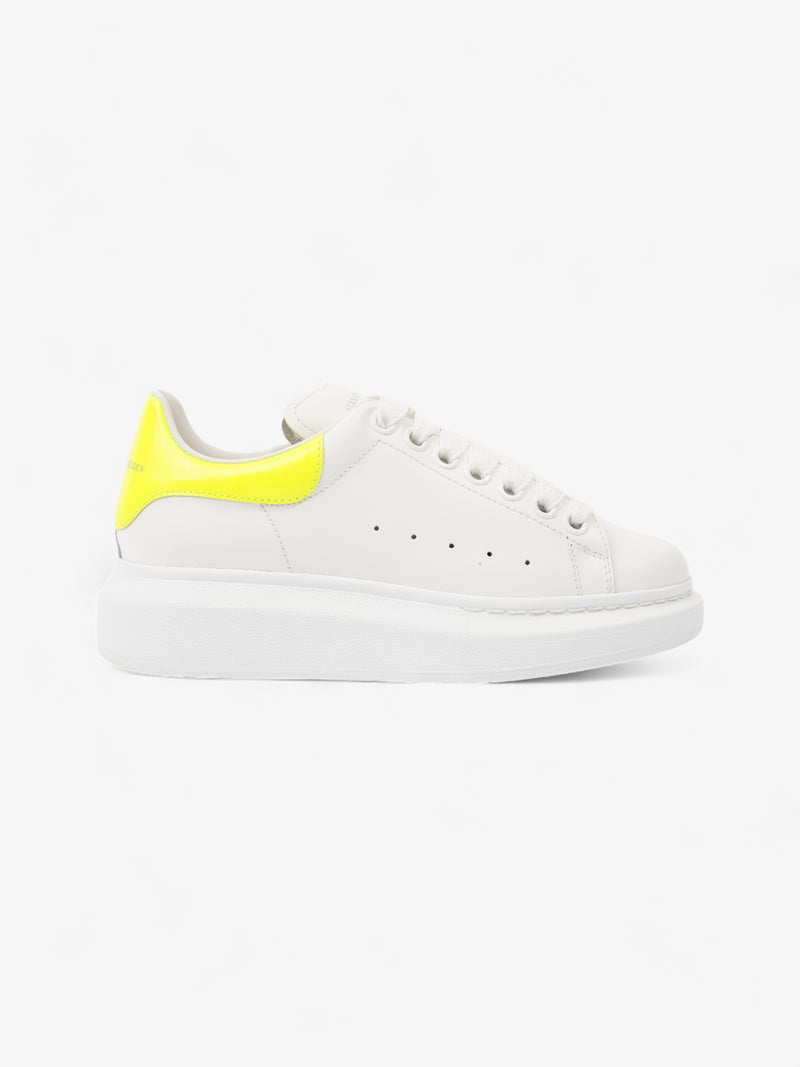  Alexander McQueen Oversized Sneakers White / Yellow Leather EU 36 UK 3