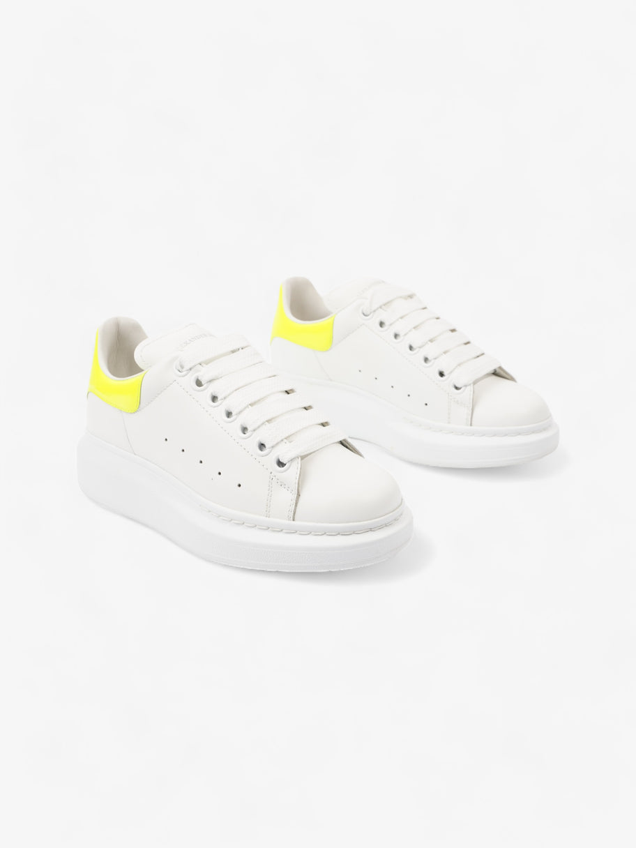 Alexander McQueen Oversized Sneakers White / Yellow Leather EU 36 UK 3 Image 2