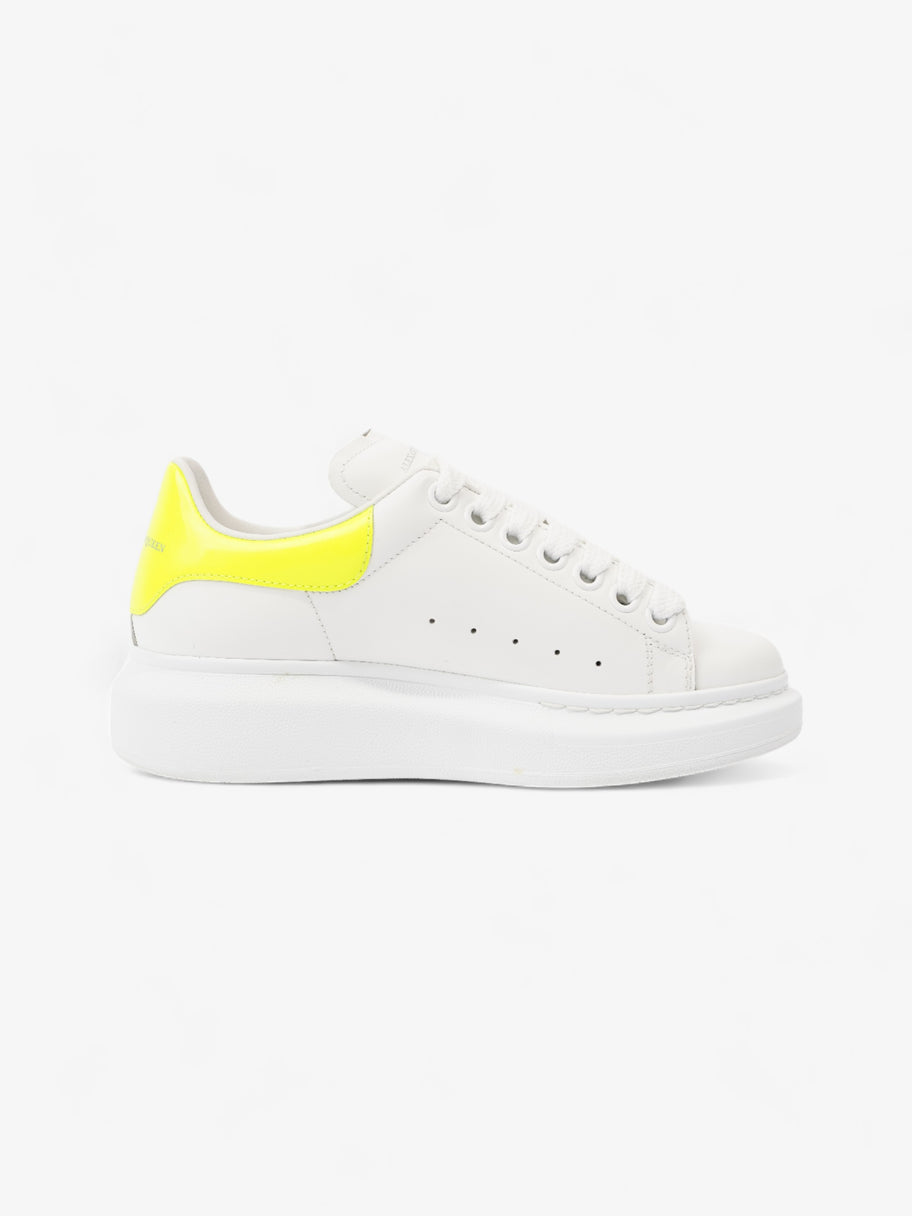 Alexander McQueen Oversized Sneakers White / Yellow Leather EU 36 UK 3 Image 4