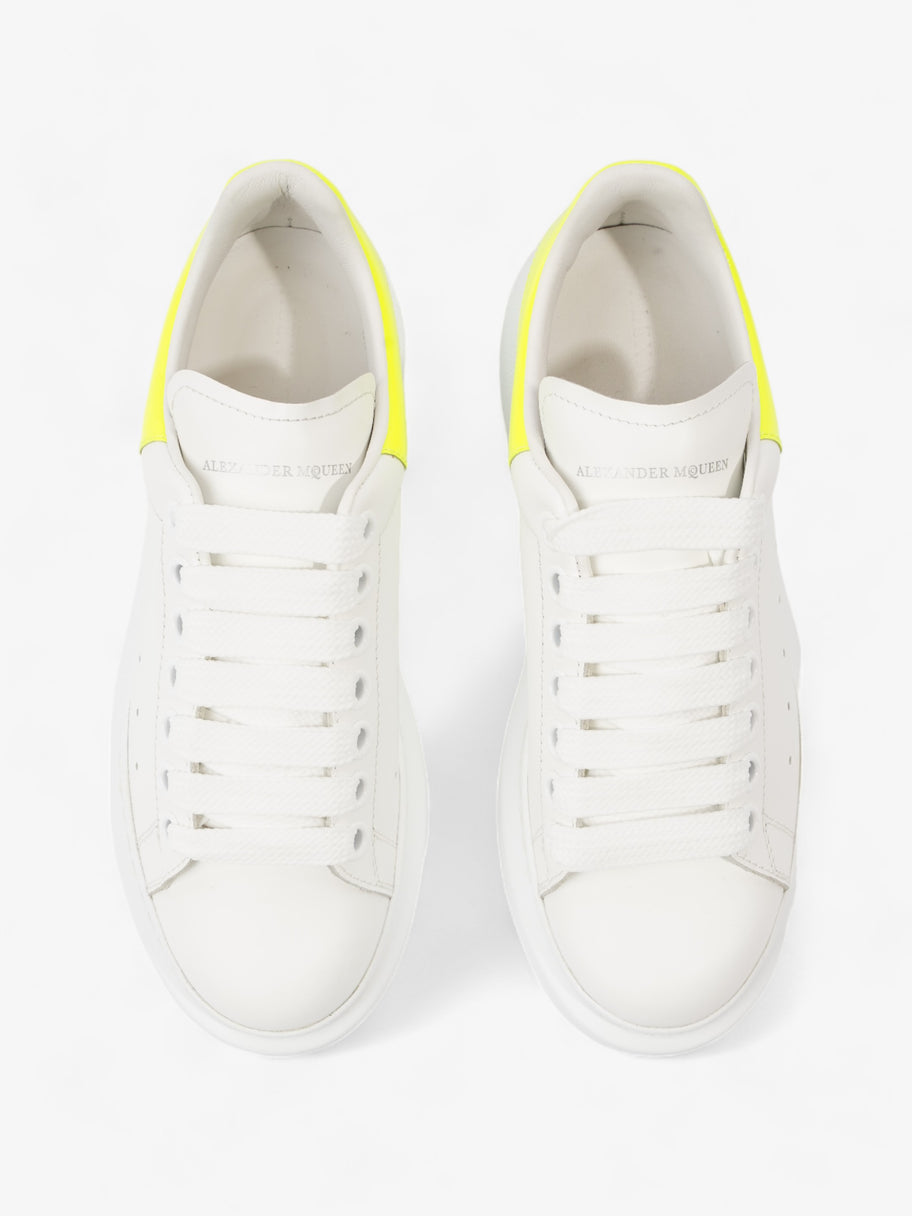 Alexander McQueen Oversized Sneakers White / Yellow Leather EU 36 UK 3 Image 8