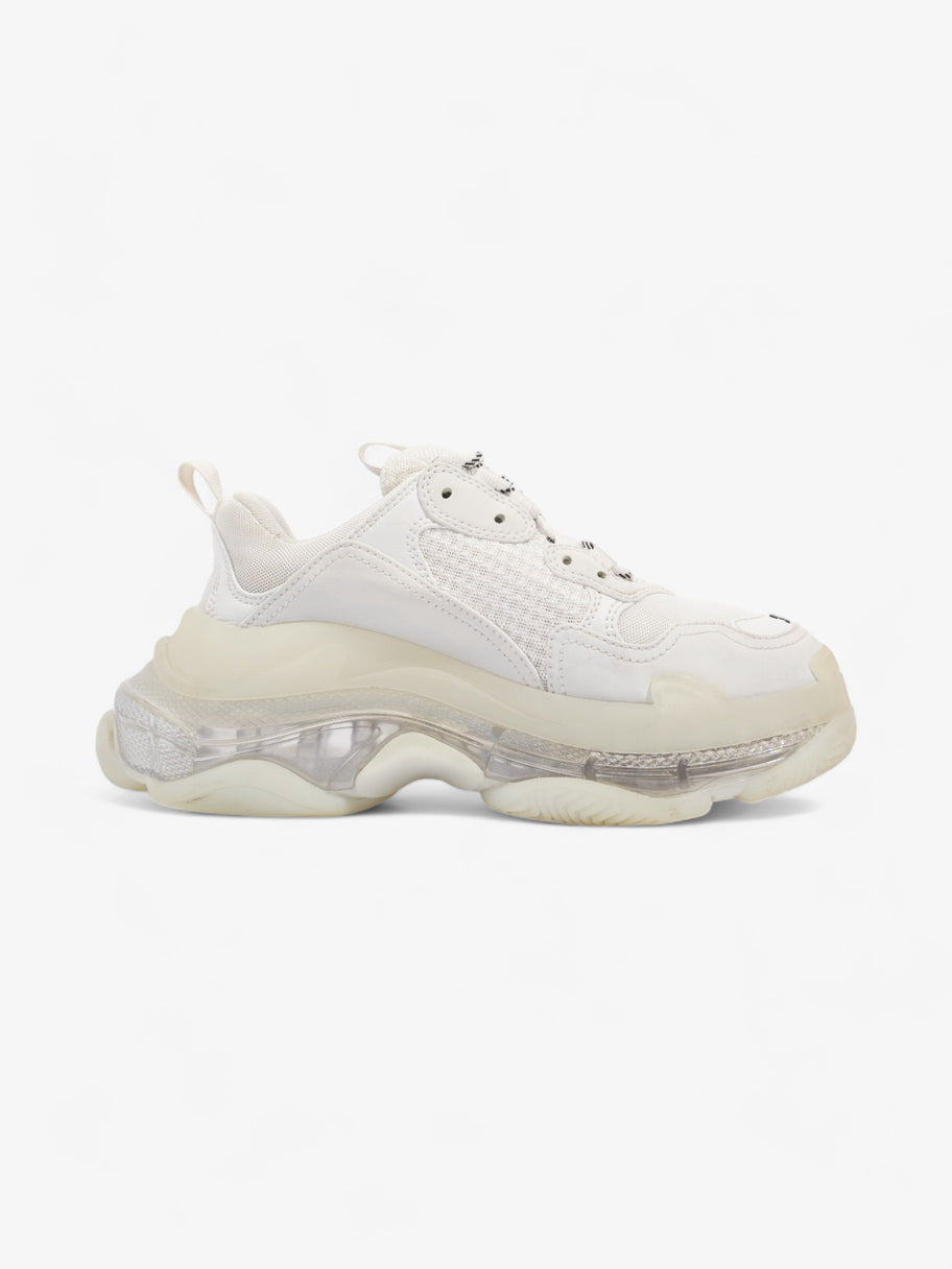 Triple S Clear Sole White / Black Mesh EU 37 UK 4 Image 4