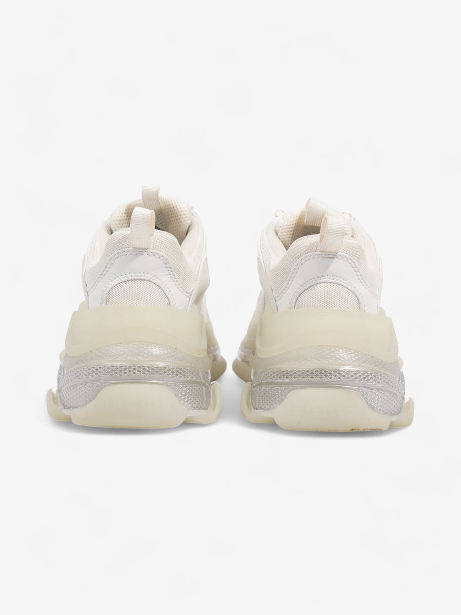 Triple S Clear Sole White / Black Mesh EU 37 UK 4 Image 6