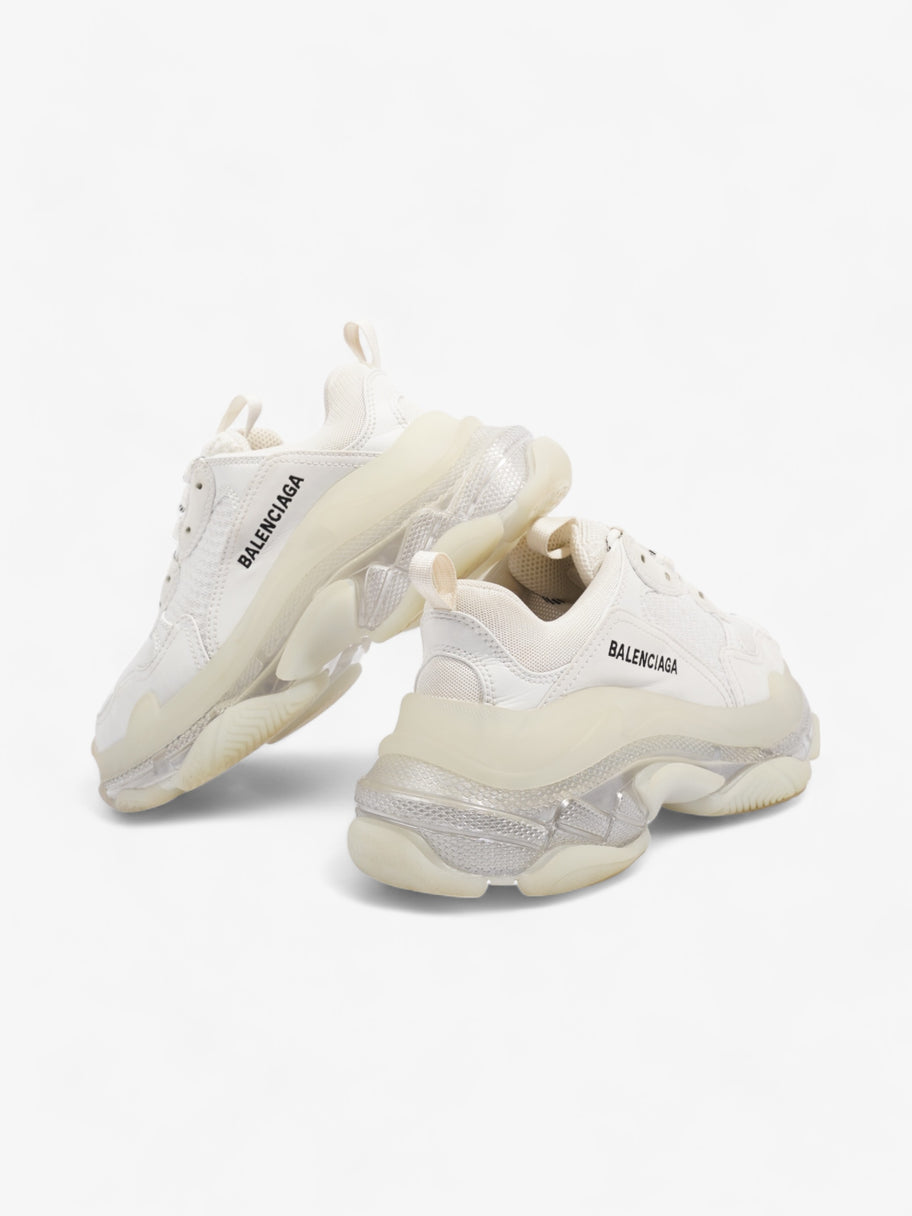 Triple S Clear Sole White / Black Mesh EU 37 UK 4 Image 9