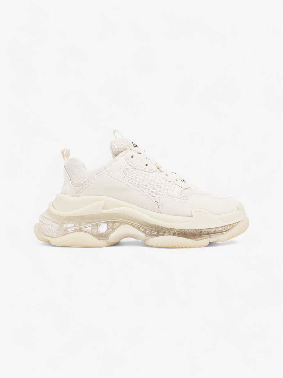 Balenciaga Triple S Clear Sole White / Black Mesh EU 39 UK 6 Image 4