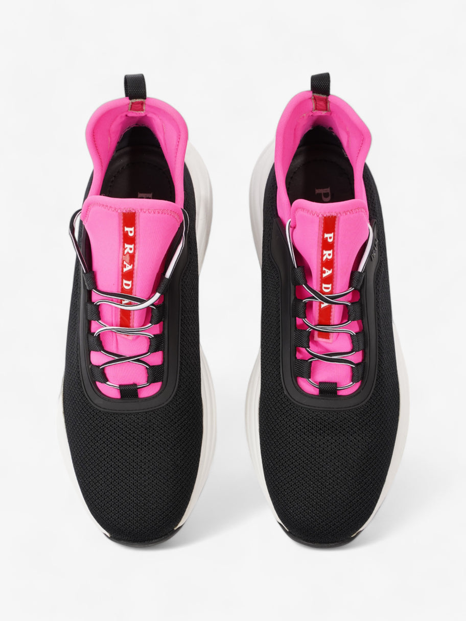 Prada America's Cup Black / Pink Neoprene EU 37.5 UK 4.5 Image 8