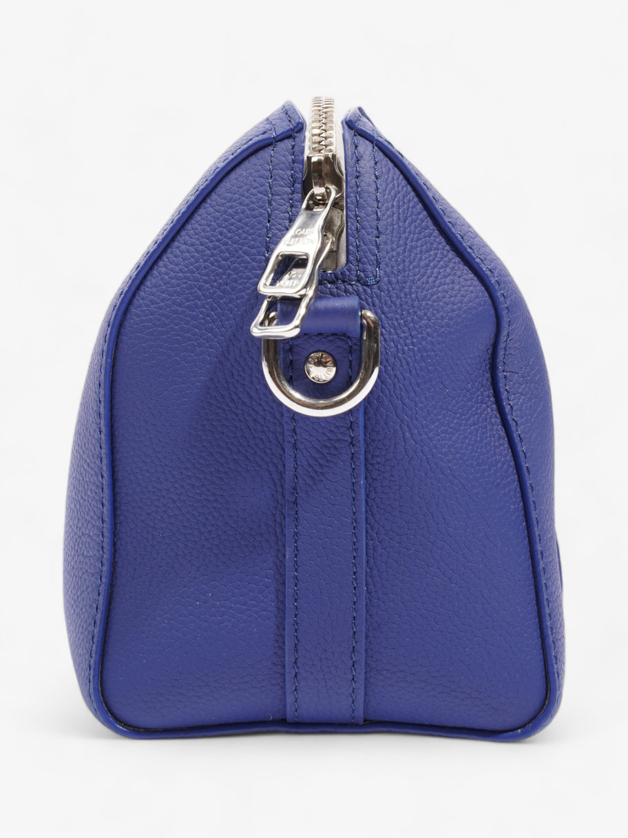 Louis Vuitton City Keepall Blue / White Leather Image 3