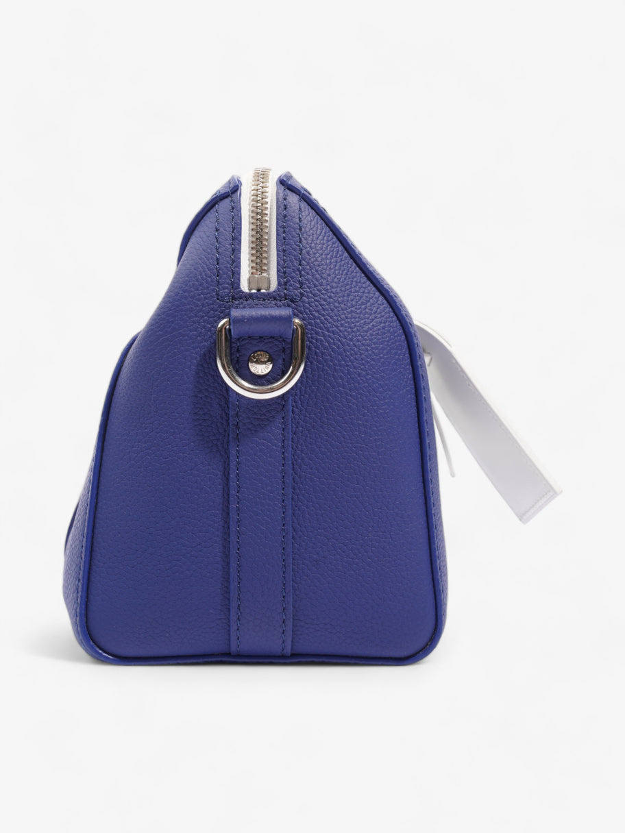 Louis Vuitton City Keepall Blue / White Leather Image 5