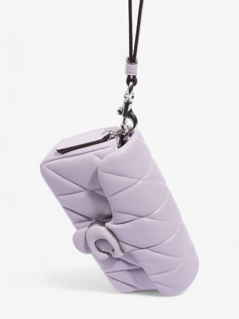 Coach Tabby Wristlet Lilac Nappa Leather Image 8