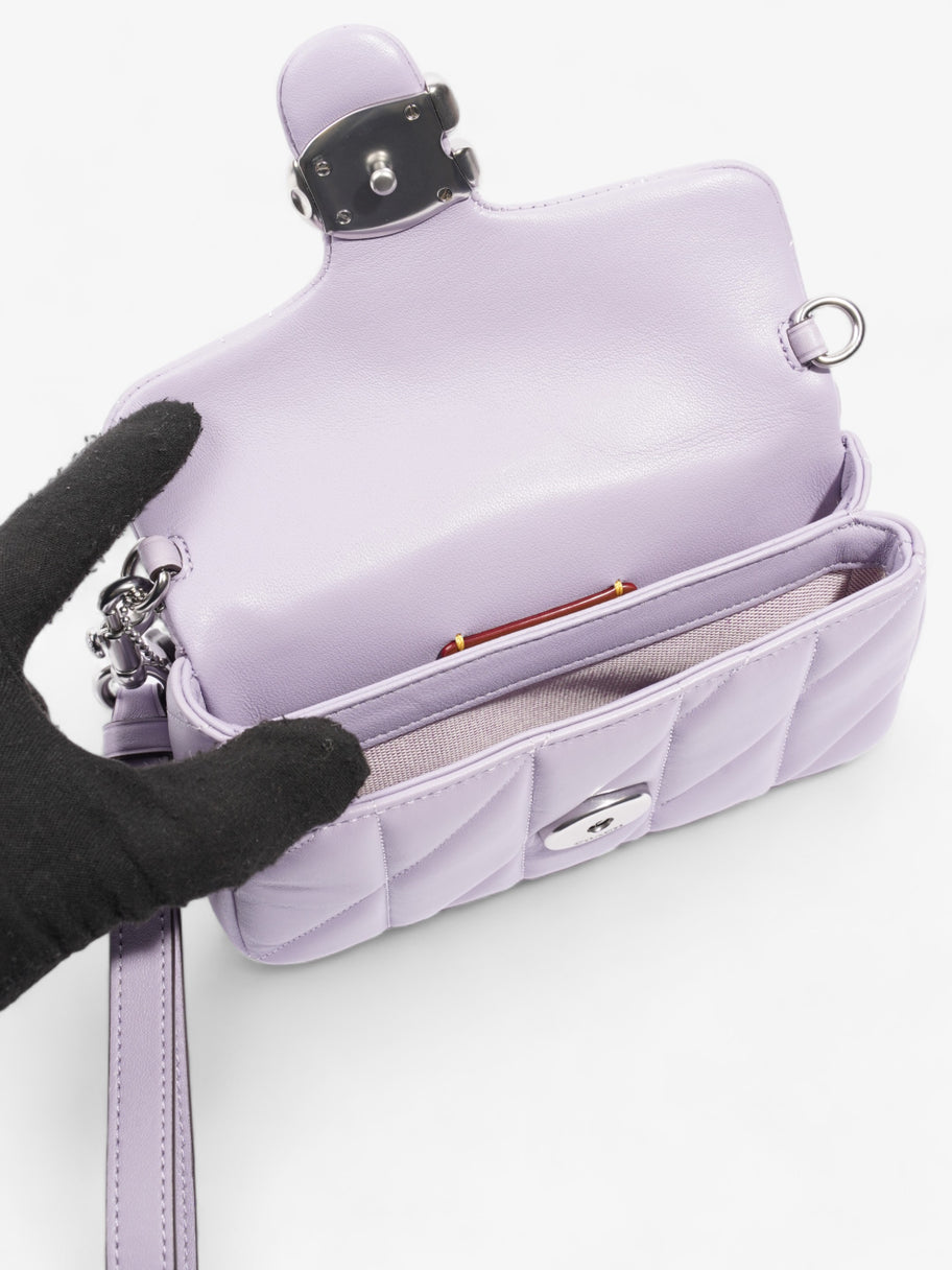 Coach Tabby Wristlet Lilac Nappa Leather Image 9