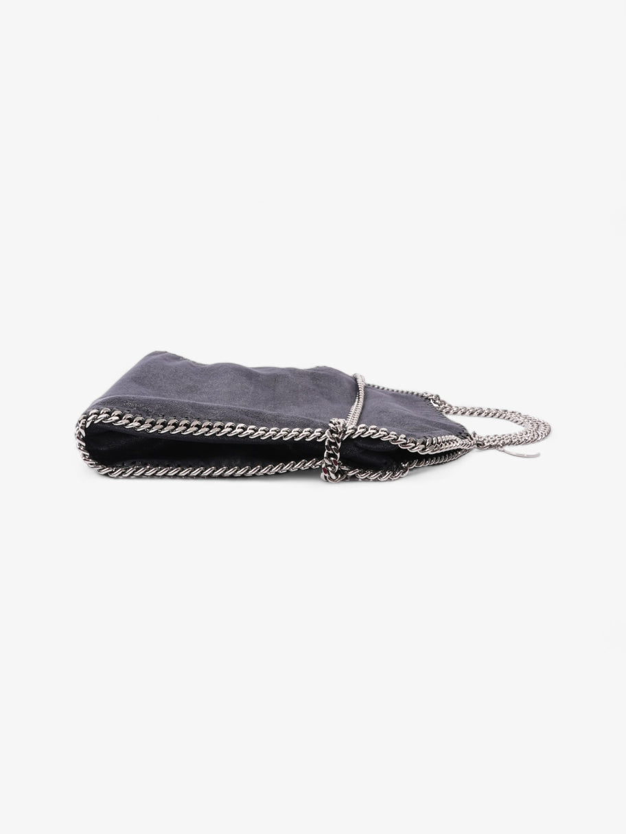 Stella McCartney Falabella 3 Chain Navy Polyester Medium Image 3