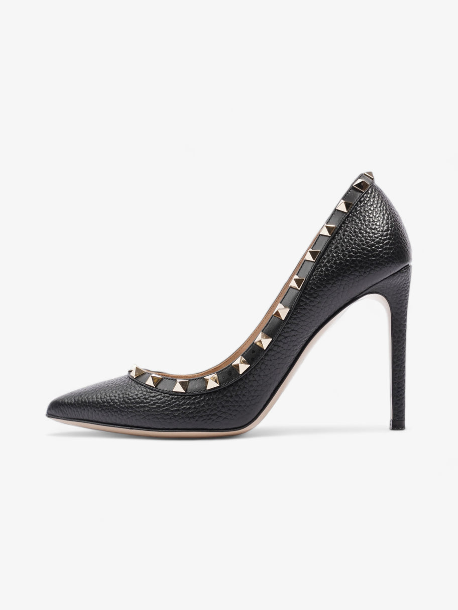 Valentino Rockstud Heels 100 Black Leather EU 37.5 UK 4.5 Image 5