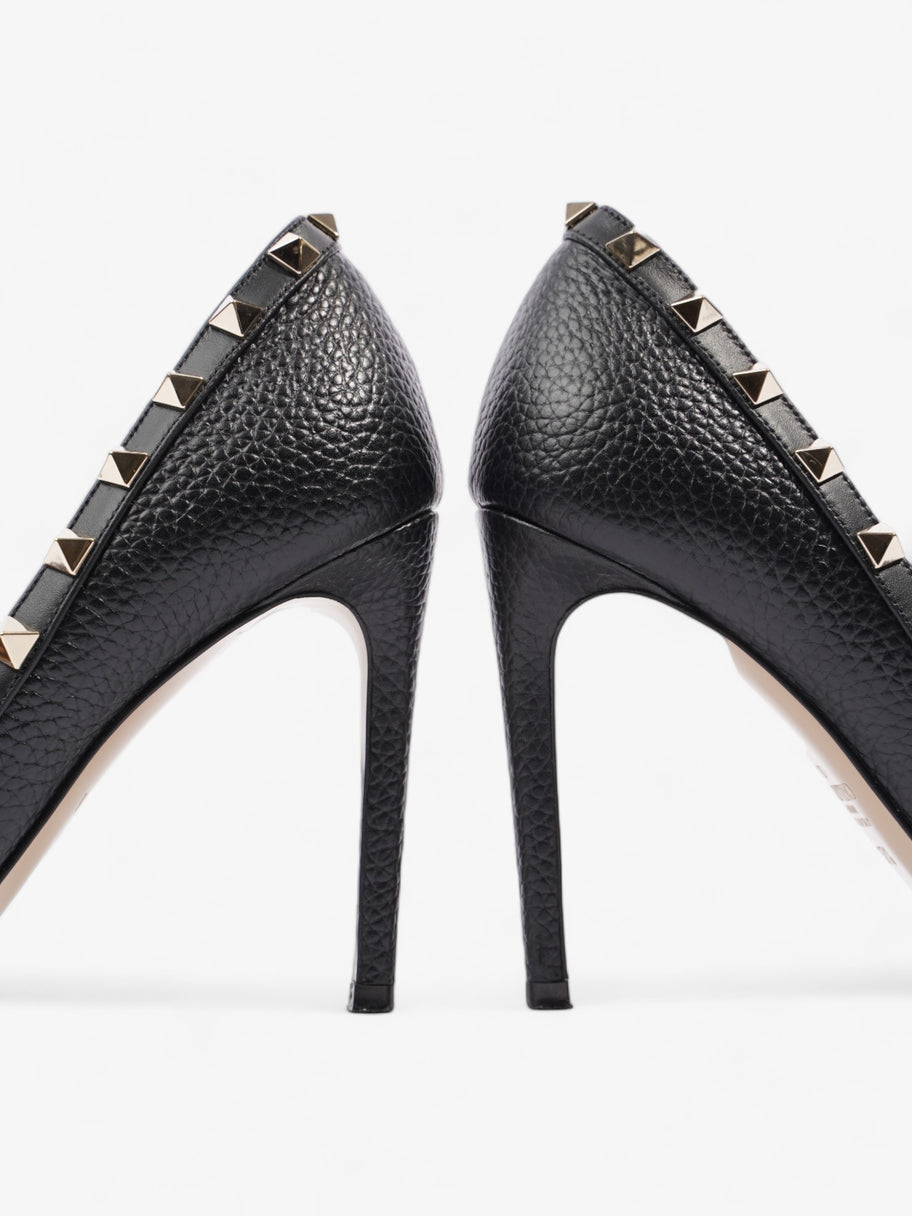 Valentino Rockstud Heels 100 Black Leather EU 37.5 UK 4.5 Image 9