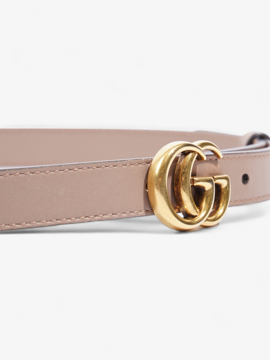 GG Marmont Thin Belt  Mauve 70cm / 28