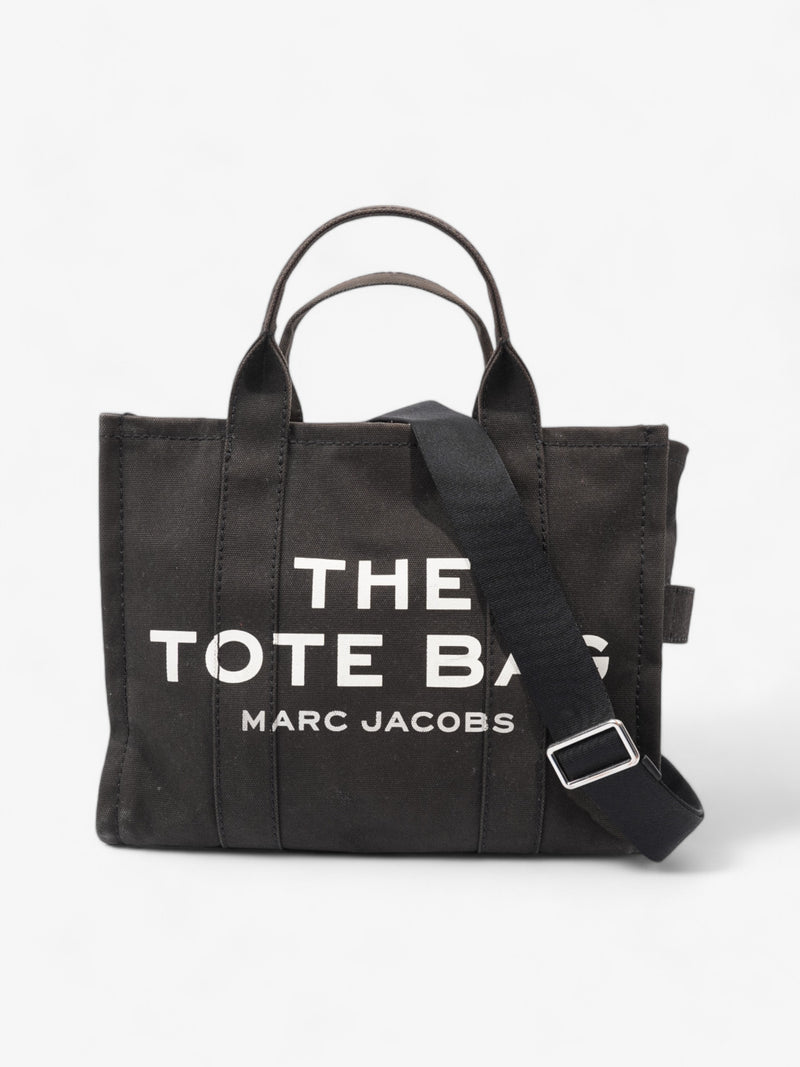  Marc Jacobs The Tote Bag Black / White Canvas Medium