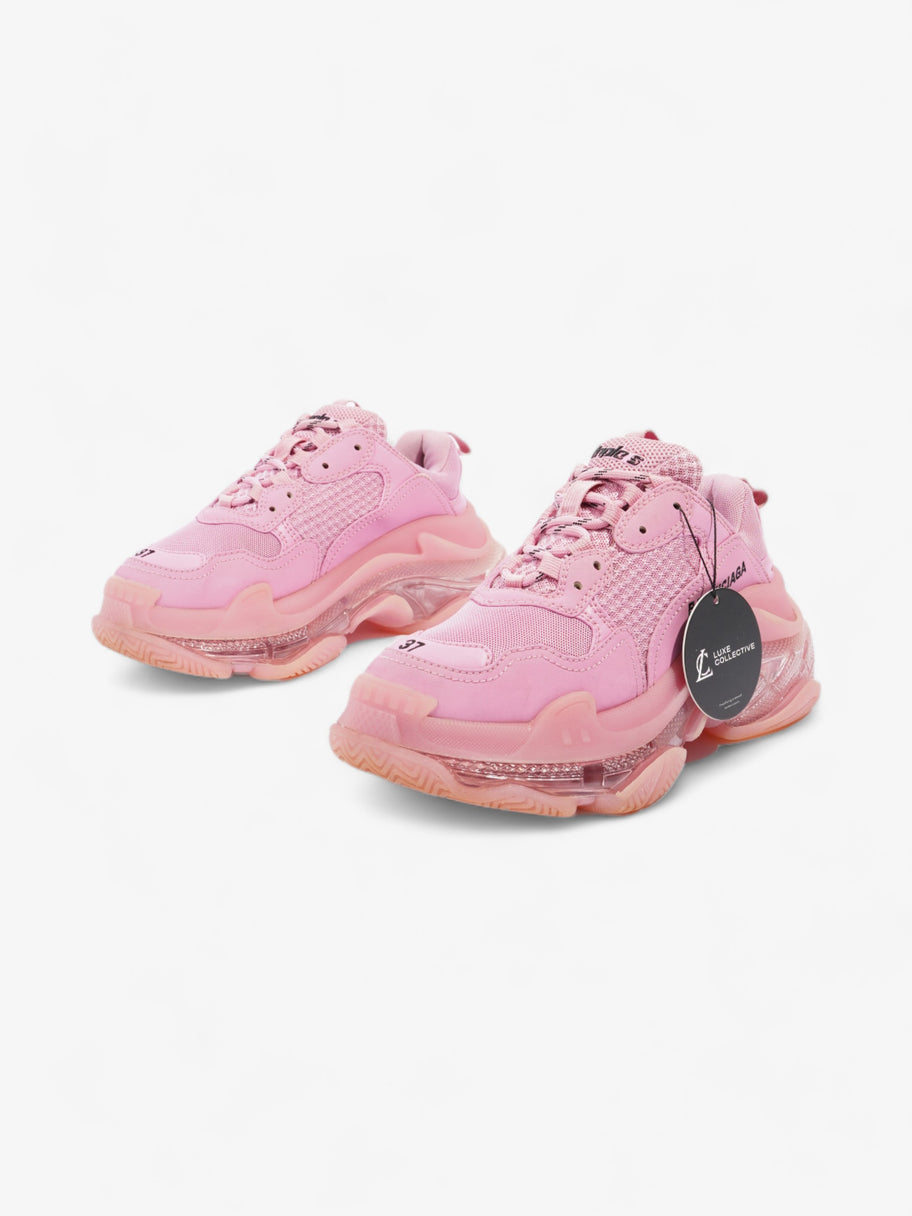 Balenciaga Triple S Clear Sole Pink Mesh EU 37 UK 4 Image 10