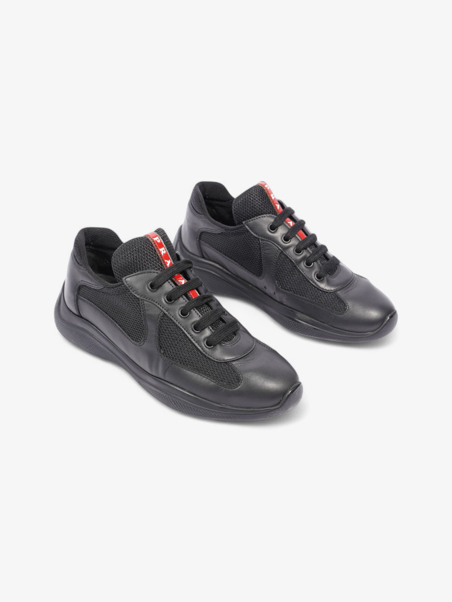 Prada America Cup Black / Red Leather EU 38 UK 5 Image 2