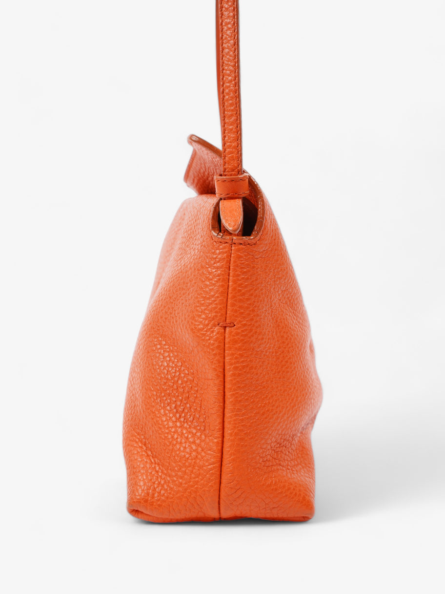 Burberry Clutch Orange Leather Image 3