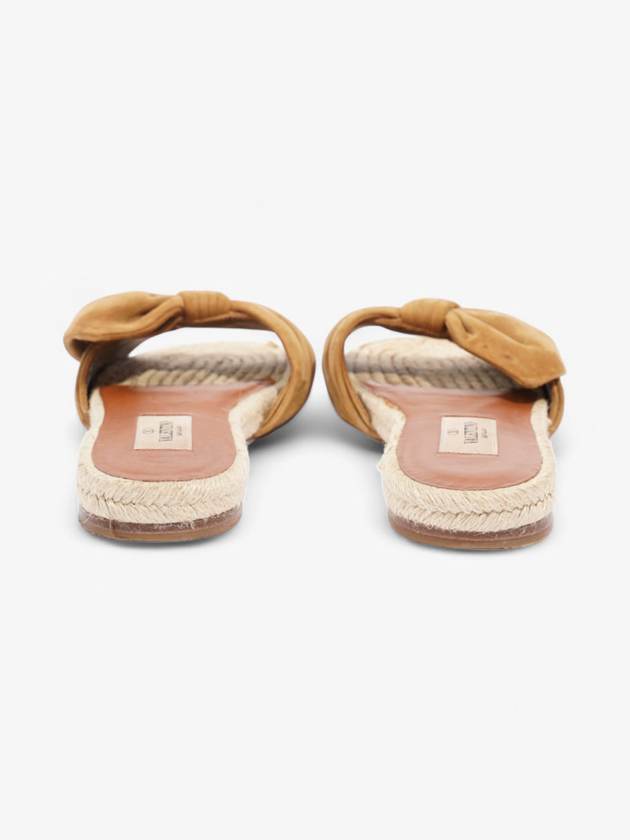 Valentino Bow Espadrilles  Brown Suede EU 36 UK 3 Image 6