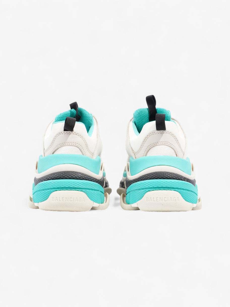 Balenciaga Triple S Turquoise  / White Mesh EU 37 UK 4 Image 6