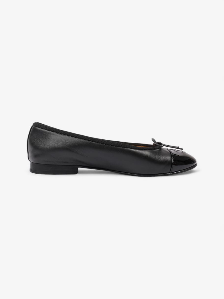 Chanel Ballet Flats Black Leather EU 38.5 UK 5.5 Image 4