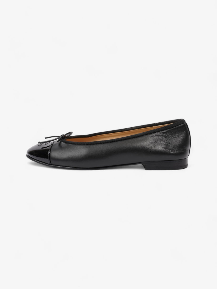 Chanel Ballet Flats Black Leather EU 38.5 UK 5.5 Image 5