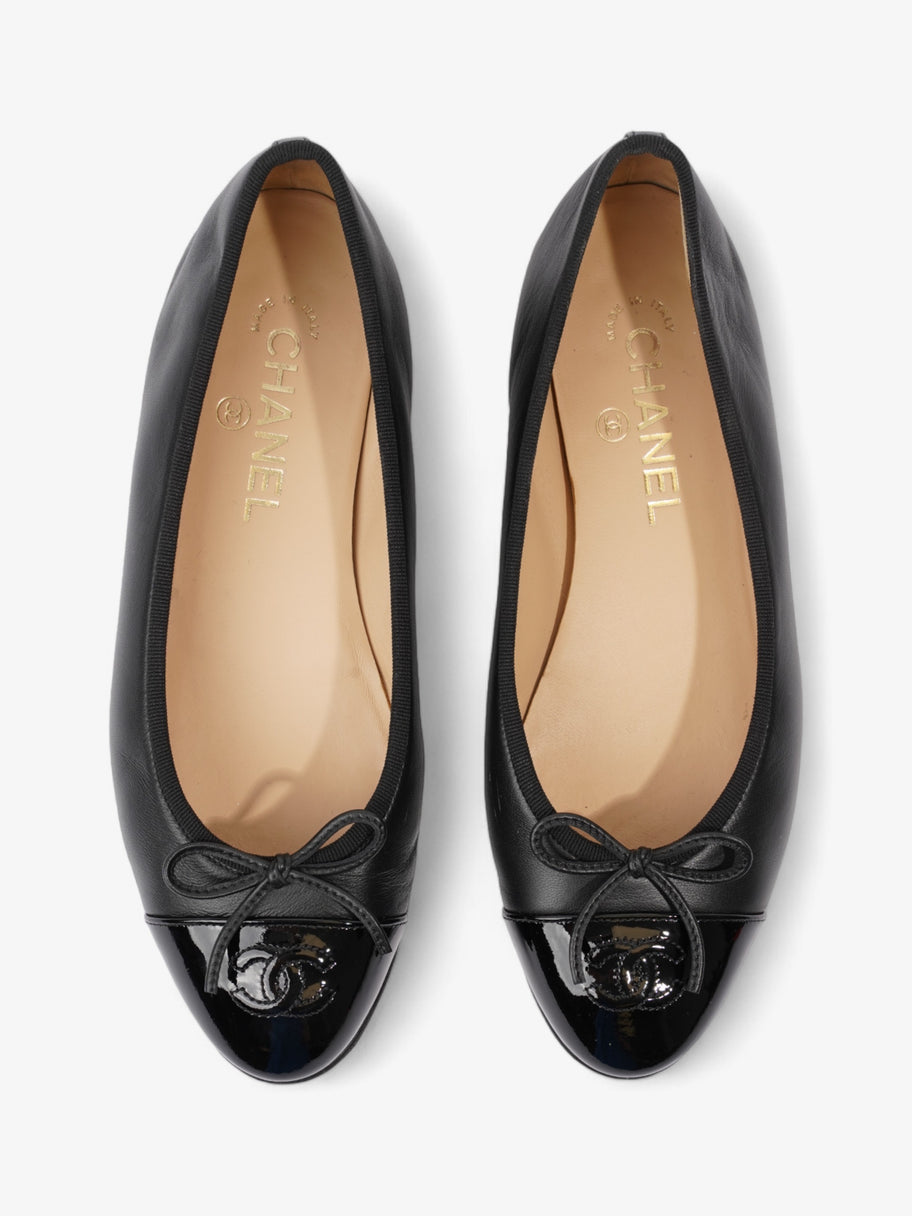 Chanel Ballet Flats Black Leather EU 38.5 UK 5.5 Image 8