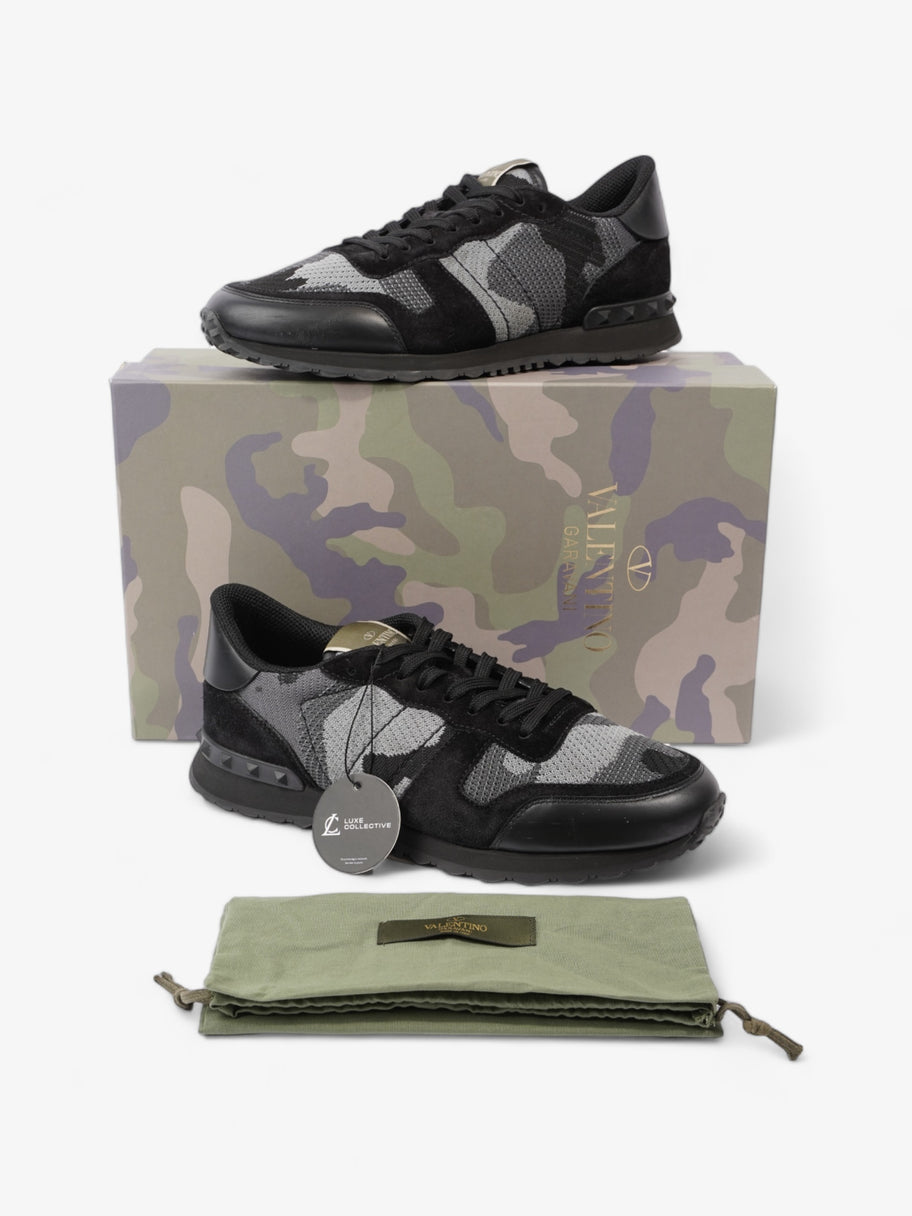 Valentino Rockrunner Black / Grey Suede EU 41 UK 7 Image 11