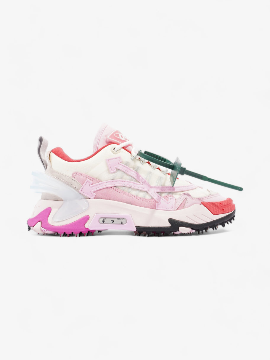 Off White Off Odsy Sneakers White / Pink / Red Mesh EU 38 UK 5 Image 1