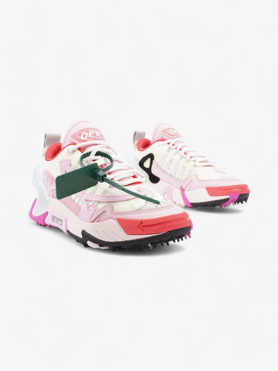 Off White Off Odsy Sneakers White / Pink / Red Mesh EU 38 UK 5 Image 2