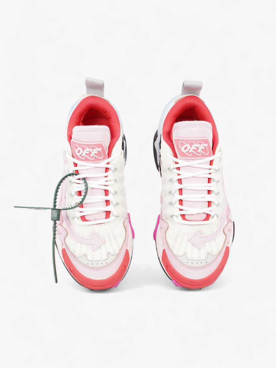 Off White Off Odsy Sneakers White / Pink / Red Mesh EU 38 UK 5 Image 8