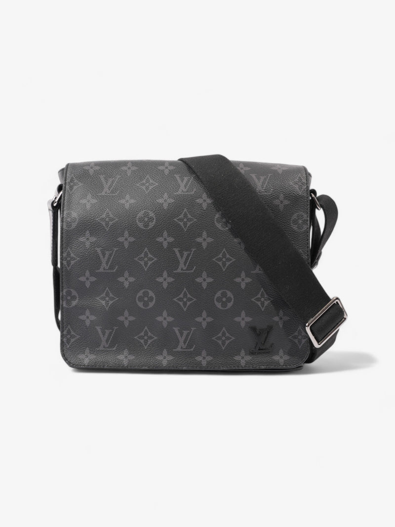  Louis Vuitton District Messenger Monogram Eclipse Coated Canvas PM