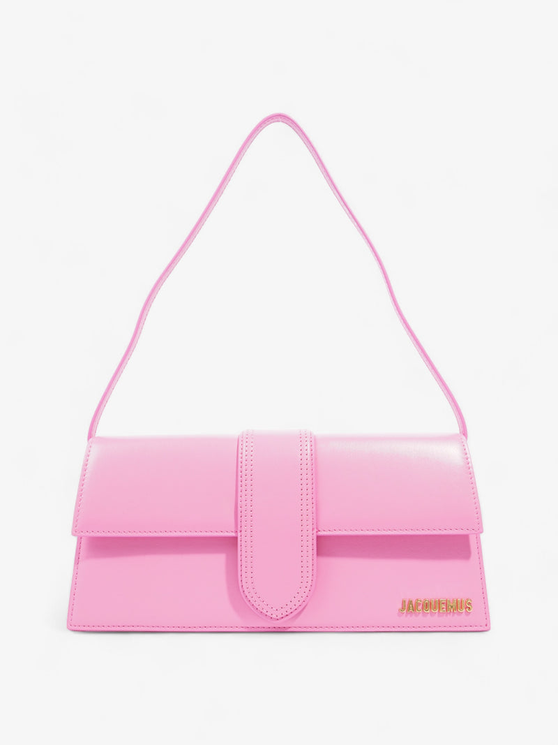  Jacquemus Le Bambino Long Pink Leather