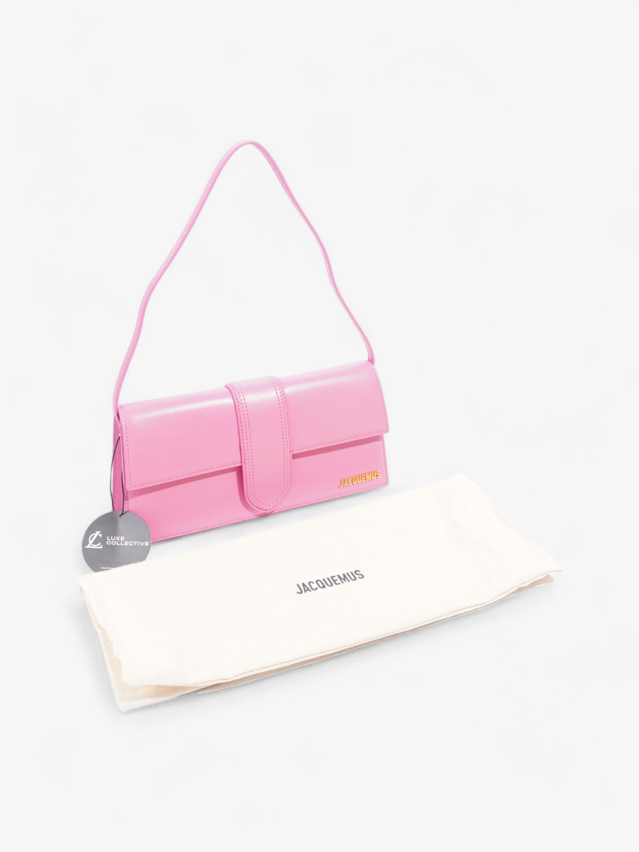 Jacquemus Le Bambino Long Pink Leather Image 10