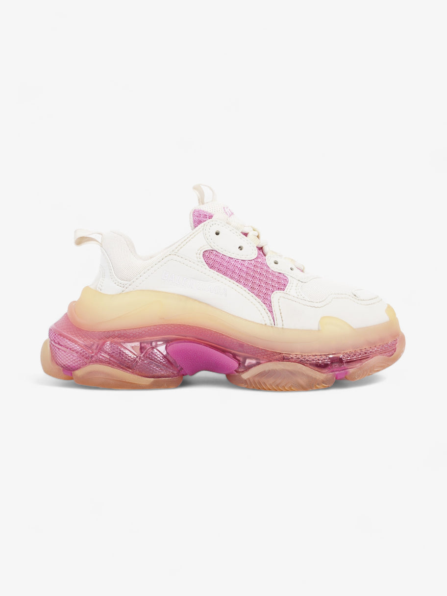 Triple S Clear sole White / Pink Mesh EU 36 UK 3 Image 1