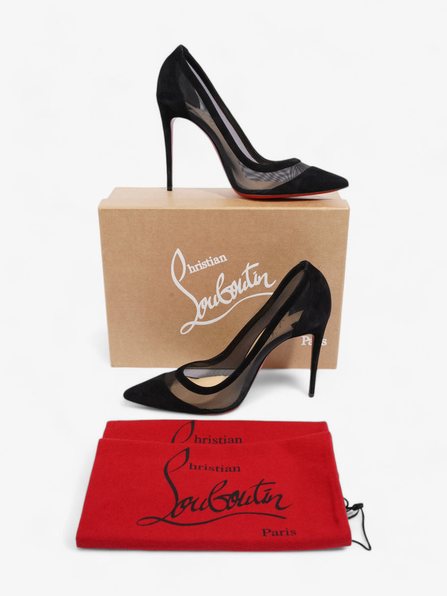 Christian Louboutin Galativi 100 Black Suede EU 39.5 UK 6.5 Image 10