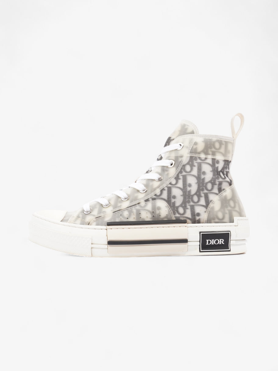 Christian Dior B23 High Tops White / Grey Oblique  Mesh EU 38 UK 5 Image 5