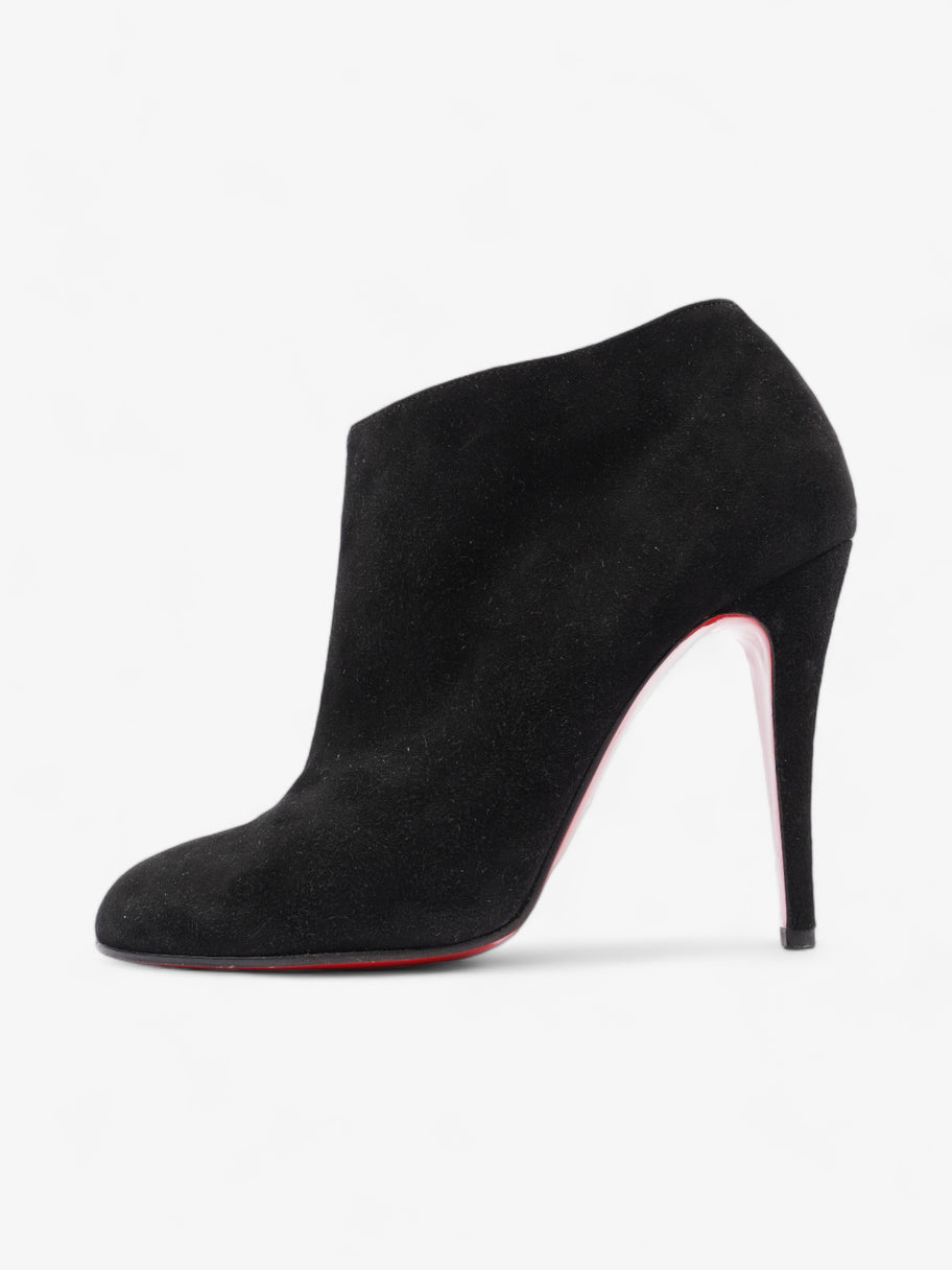 Christian Louboutin Belle Ankle Booties 110mm Black Suede EU 39 UK 6 Image 5