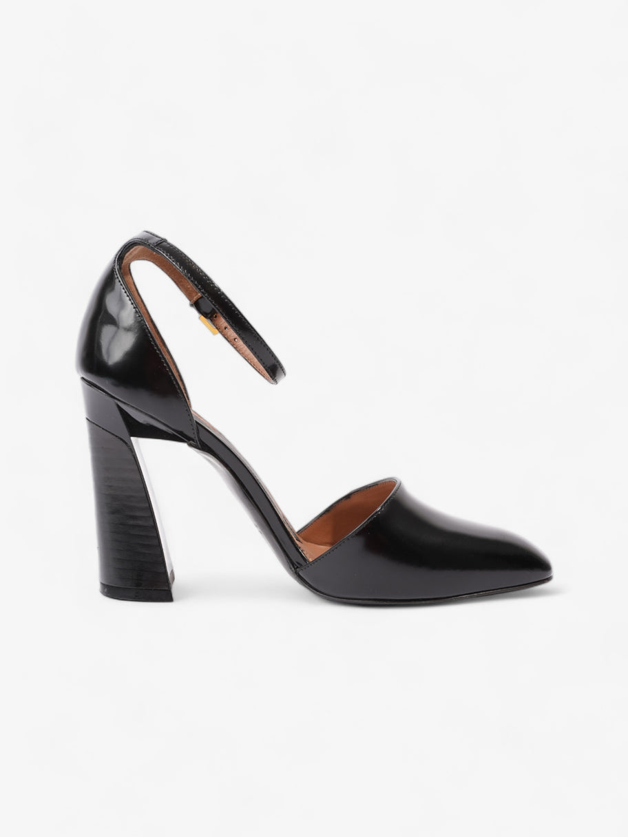 Marni Pointed Strap Heels 95mm Black Patent Leather EU 39 UK 6 Image 4