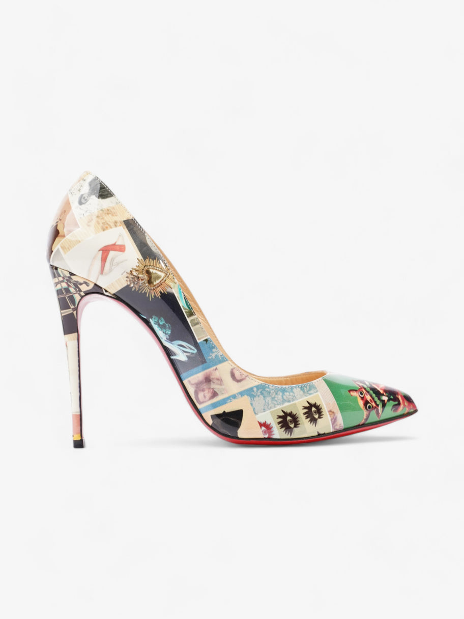 Christian Louboutin So Kate Heels 100 Multicolour  Patent Leather EU 38.5 UK 5.5 Image 1