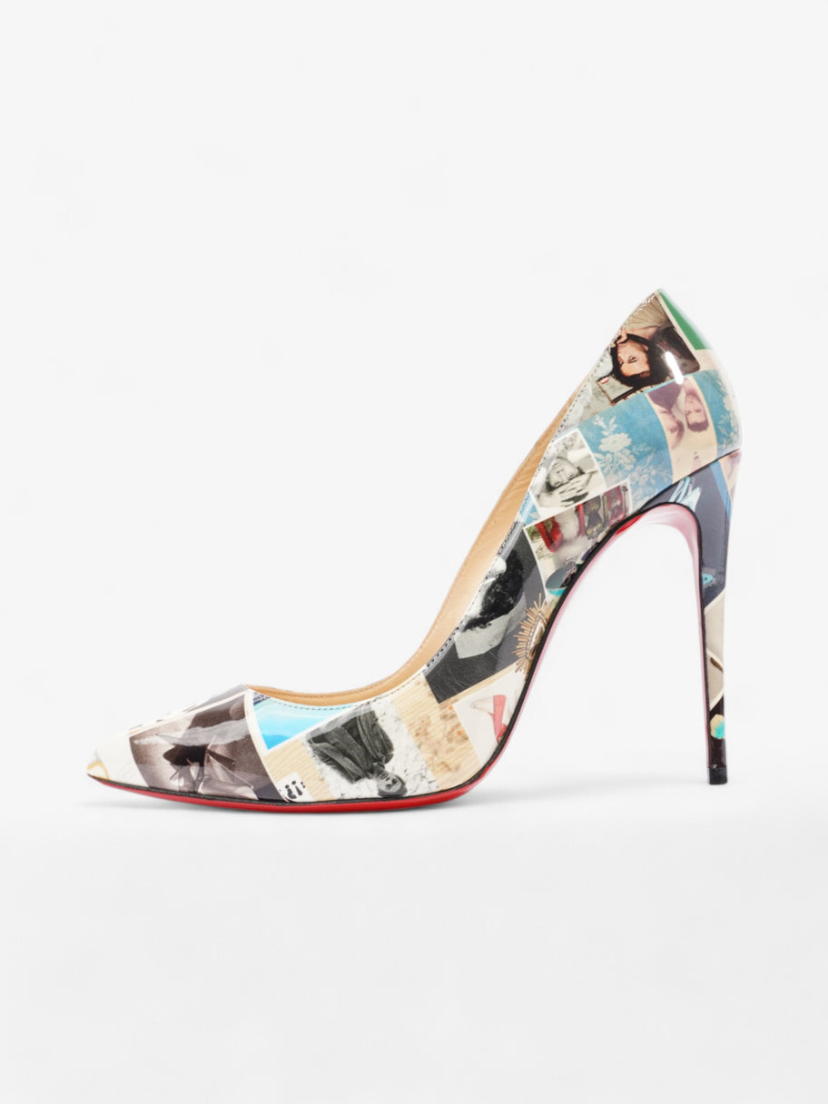 Christian Louboutin So Kate Heels 100 Multicolour  Patent Leather EU 38.5 UK 5.5 Image 5