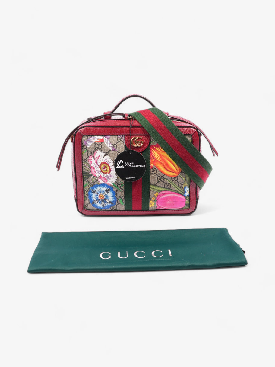 Gucci Ophidia GG Flora / Red Canvas Small Image 8